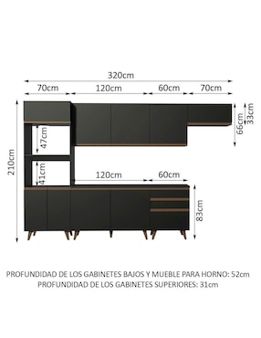 Cocina integral Madesa Reims