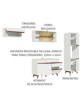 Cocina integral Madesa Reims
