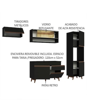 Cocina integral Madesa Reims