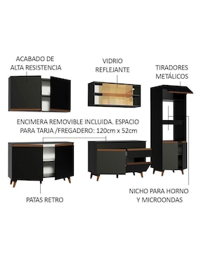 Cocina integral Madesa Reims