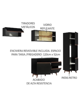 Cocina integral Madesa Reims