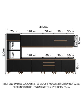 Cocina integral Madesa Reims