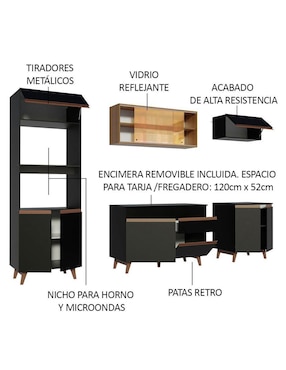 Cocina integral Madesa Reims