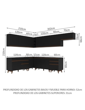 Cocina integral Madesa Reims