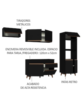 Cocina integral Madesa Reims