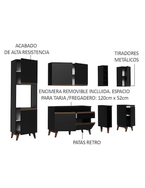 Cocina integral Madesa Reims