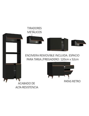 Cocina integral Madesa Reims