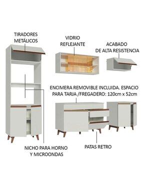 Cocina integral Madesa Reims