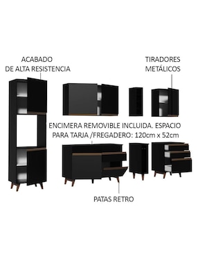 Cocina integral Madesa Reims