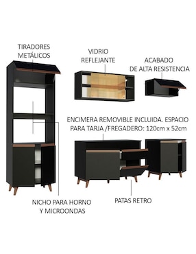 Cocina integral Madesa Reims