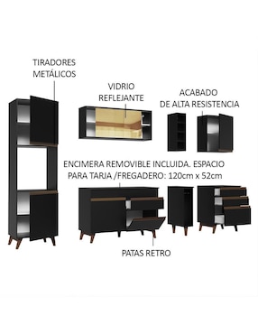 Cocina integral Madesa Reims