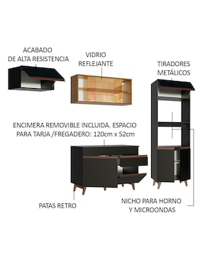 Cocina integral Madesa Reims