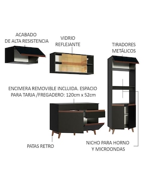 Cocina integral Madesa Reims