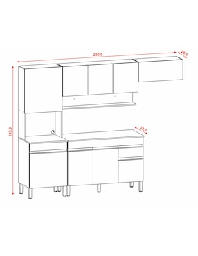 Cocina integral Kits Parana