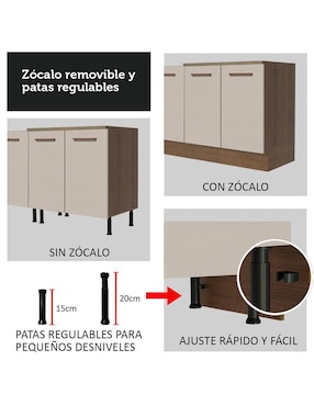 Cocina integral Madesa Ágata