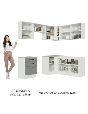 Cocina integral Madesa Ágata
