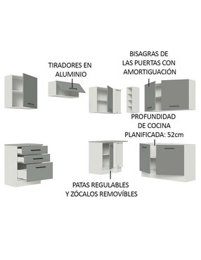 Cocina integral Madesa Ágata