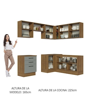 Cocina integral Madesa Ágata