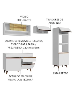 Cocina integral Madesa Reims