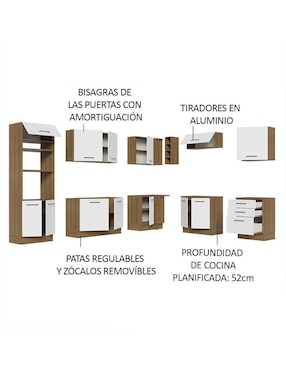 Cocina integral Madesa Ágata