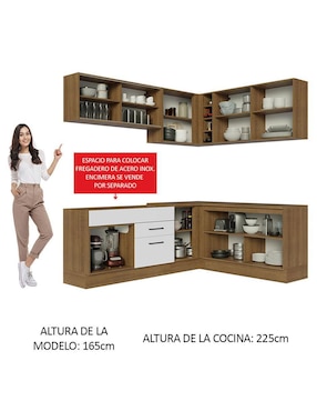 Cocina integral Madesa Ágata