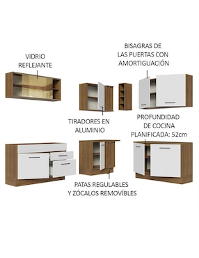 Cocina integral Madesa Ágata