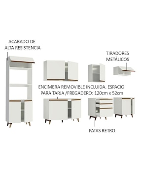 Cocina integral Madesa Reims