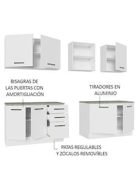 Cocina integral Madesa Ágata
