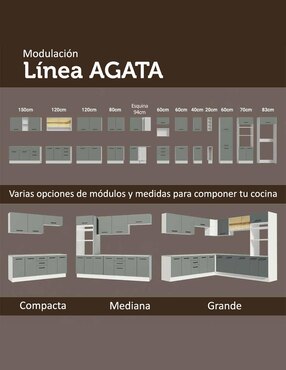 Cocina integral Madesa Ágata
