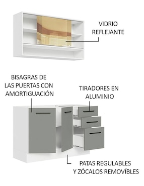 Cocina integral Madesa Ágata