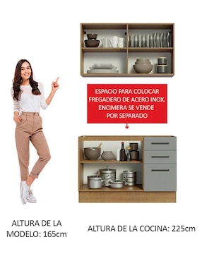 Cocina integral Madesa Ágata