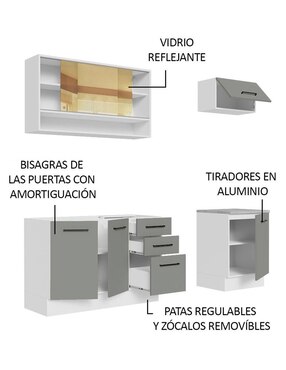 Cocina integral Madesa Ágata