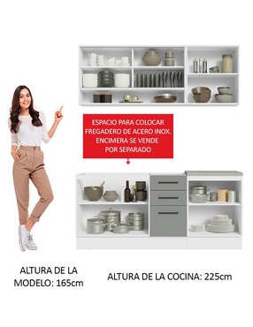 Cocina integral Madesa Ágata