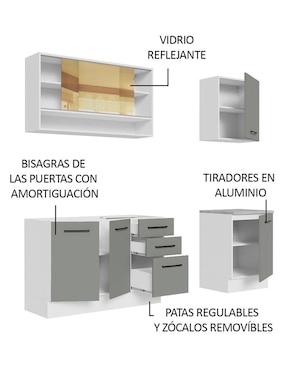 Cocina integral Madesa Ágata
