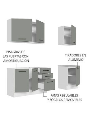 Cocina integral Madesa Ágata