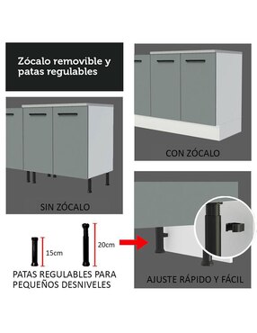 Cocina integral Madesa Ágata