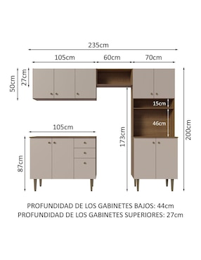 Cocina integral Madesa Gourmet