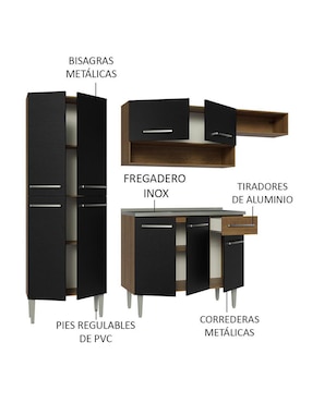 Cocina integral Madesa Emilly
