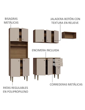 Cocina integral Madesa Gourmet