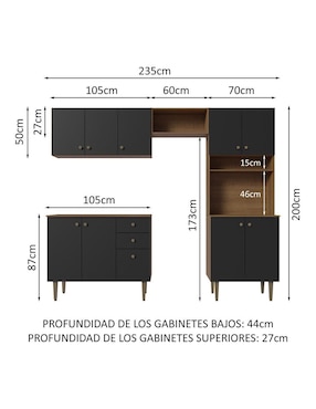 Cocina integral Madesa Gourmet