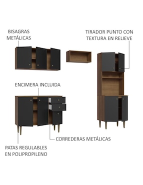Cocina integral Madesa Gourmet