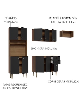 Cocina integral Madesa Gourmet