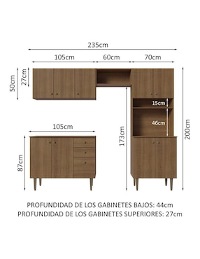 Cocina integral Madesa Gourmet