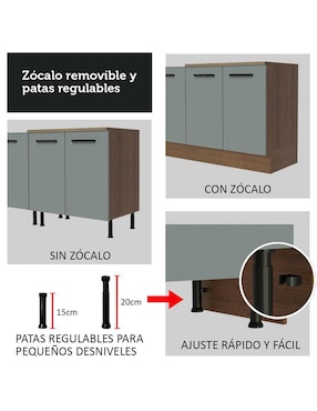 Cocina integral Madesa Ágata