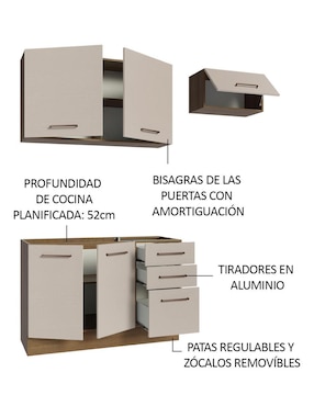 Cocina integral Madesa Ágata