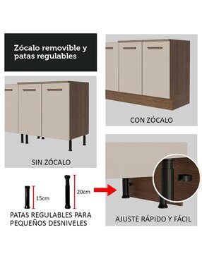 Cocina integral Madesa Ágata