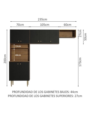 Cocina integral Madesa Gourmet