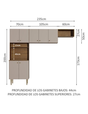 Cocina integral Madesa Gourmet