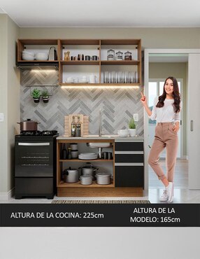 Cocina integral Madesa Glamy