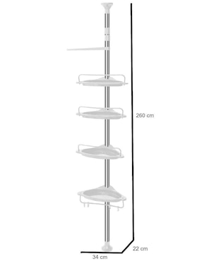 Torre de baño Lab.G metal